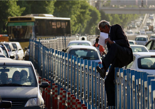 یک رفتار ناپسند در فرهنگ شهری