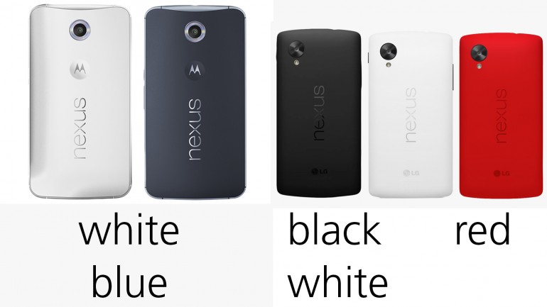 مقایسه بی طرفانه Nexus 6 و Nexus 5