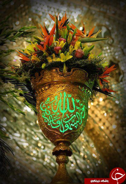 تصاویر اختصاصی باشگاه خبرنگاران از گل آرایی ضریح امام حسین(ع)