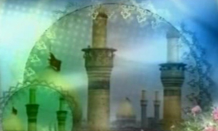 جشن ميلاد امام حسين(ع) در حرم مطهر رضوی + فیلم