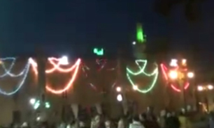 جشن ولادت حضرت اباعبدالله‌الحسین(ع) در مصر + فیلم