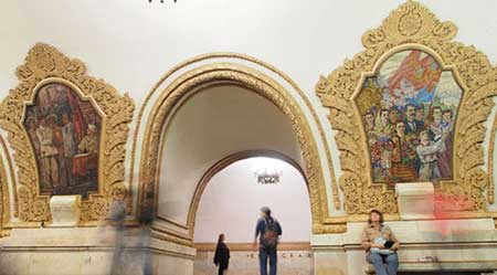 زیباترین مترو جهان در 80 سالگی + تصاویر