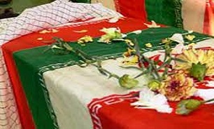 پیکر پاک 2 شهید گمنام در سنندج تشییع و تدفین شد
