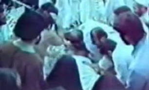 لحظه وداع با امام خمینی (ره) + فیلم