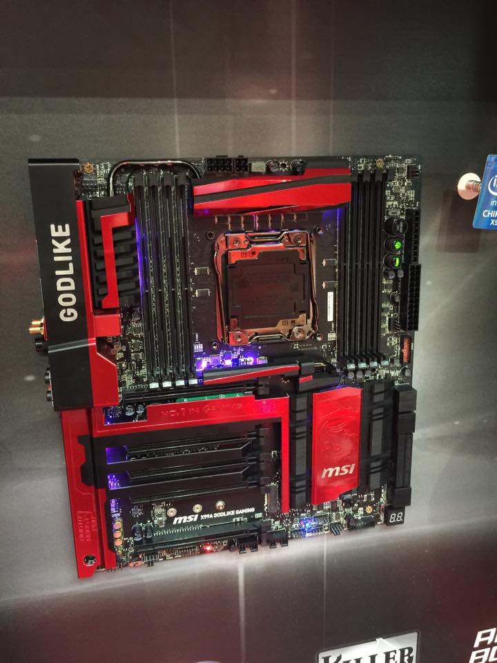 MSI از مادربرد جدید X99A GODLIKE در نمایشگاه Computex 2015 رونمایی کرد