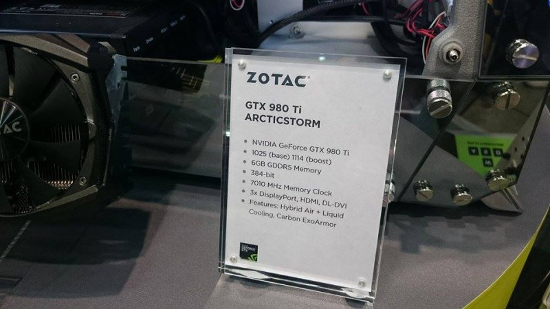 شرکت ZOTAC از کارت گرافیک خود در نمایشگاه Computex 2015 رونمایی کرد شرکت ZOTAC از کارت گرافیک خود در نمایشگاه Computex 2015 رونمایی کرد