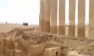 بمباران سد تاریخی در یمن + فیلم