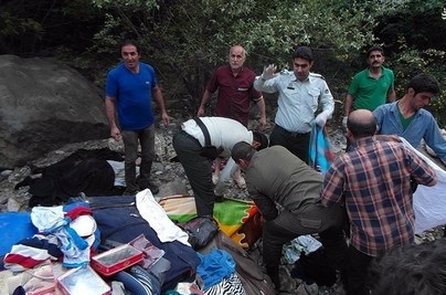 مرگ ۲۴ گردشگر عراقی در جاده چالوس+ تصاویر