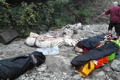 مرگ ۲۴ گردشگر عراقی در جاده چالوس+ تصاویر
