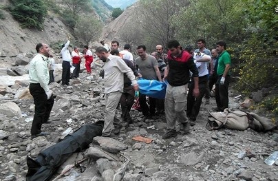 مرگ ۲۴ گردشگر عراقی در جاده چالوس+ تصاویر