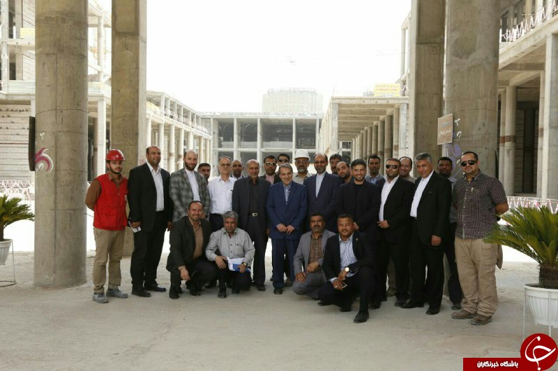 بازدید سخنگوی دولت از طرح ساخت صحن حضرت زهرا (س)