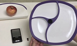 بشقابی که کالری غذاها را محاسبه می&zwnj;کند + عکس