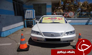 توقيف خودرو با سرعت غیرمجاز