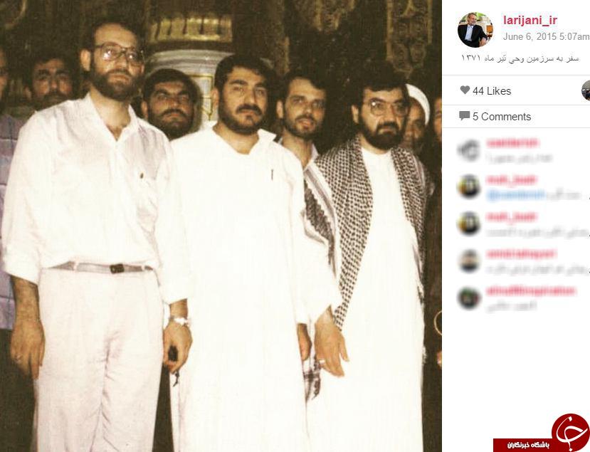 عکسی جالب از لاریجانی و رضایی در 23 سال قبل