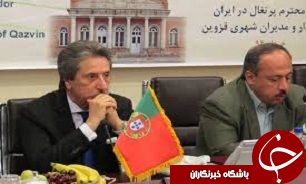 سفر سفیر پرتغال در ایران به قزوین