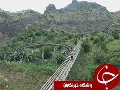بهره برداری از طولانی ترین سورتمه کشور در حیران آستارا