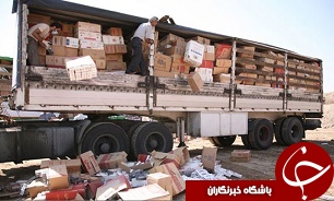 محموله یک میلیارد ریالی قاچاق در پلدختر توقیف شد