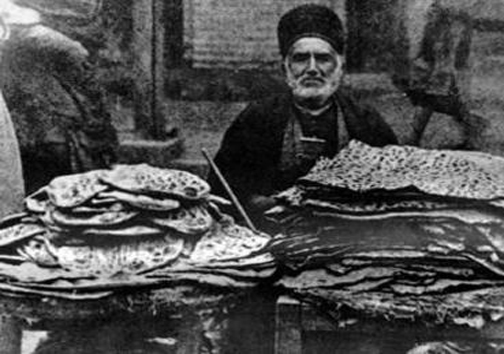 قدیمی&zwnj;ترین عکس نان سنگک+ عکس