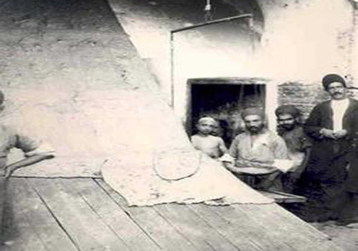 قدیمی&zwnj;ترین عکس نان سنگک+ عکس
