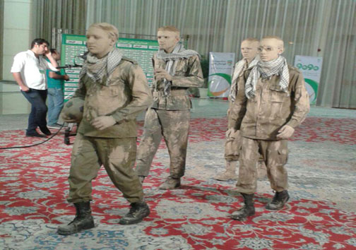 مراسم 2500 شهید جامعه فوتبال کشور + عکس