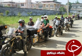 ورود تور موتورسواران خارجی جاده ابريشم از مرز آستارا به کشور