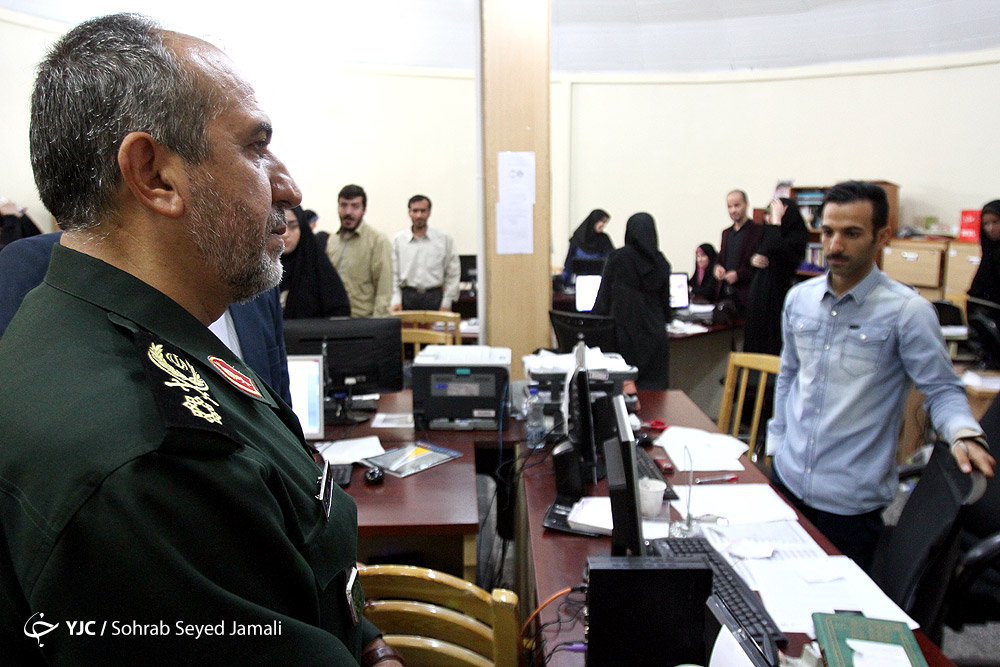 تصاویر/ بازدید سردار عراقی از باشگاه خبرنگاران