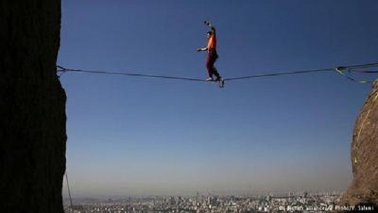 ورزش تازه مد شده در پایتخت +تصاویر