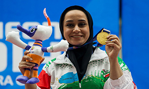 تقدیر از ساره جوانمردی قهرمان تیراندازی پارالمپیک و جهان