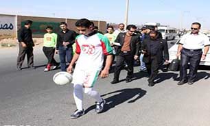 شکسته شدن رکورد روپایی توسط یک ورزشکار یزدی