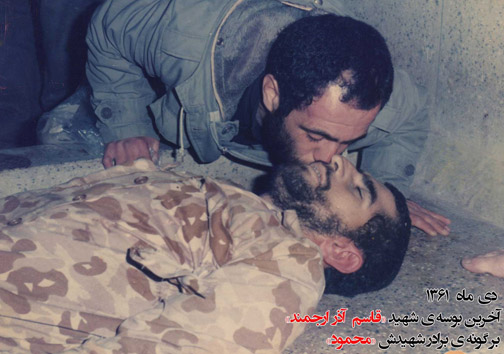 آخرین خداحافظی دو برادر + عکس