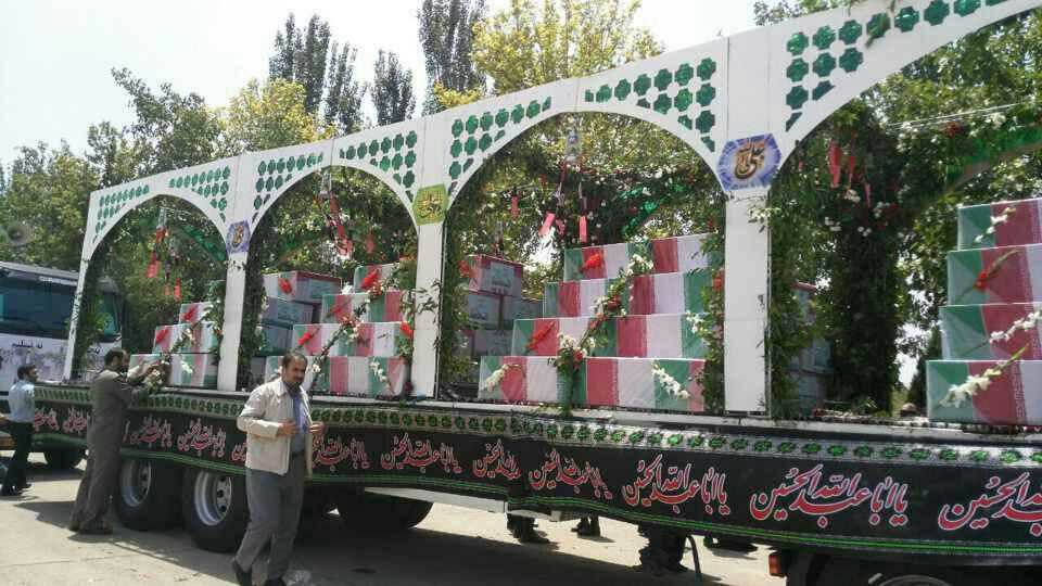 لحظه به لحظه با کاروان شهدا+عکس