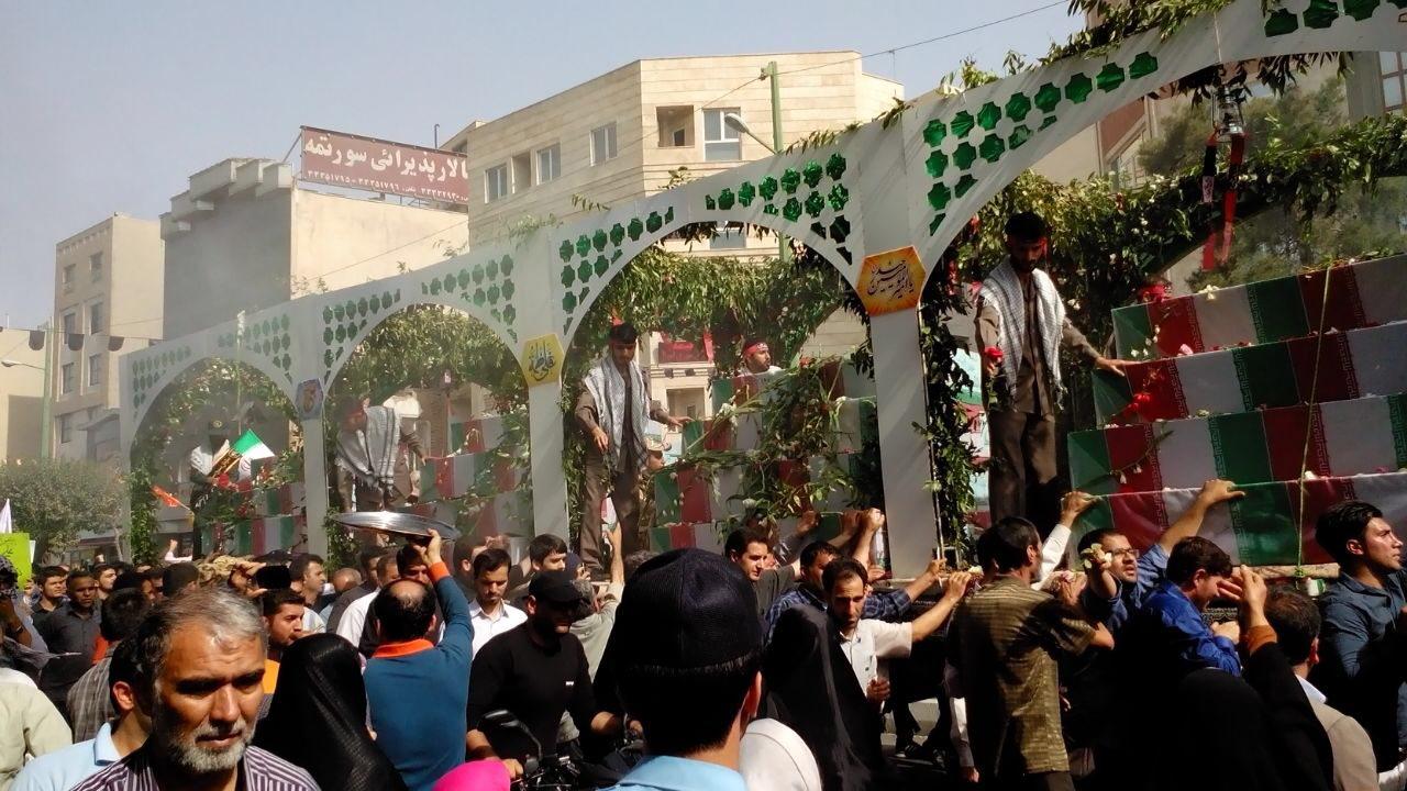 لحظه به لحظه با کاروان شهدا+عکس