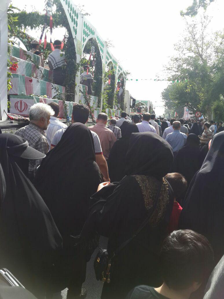 لحظه به لحظه با کاروان شهدا+عکس
