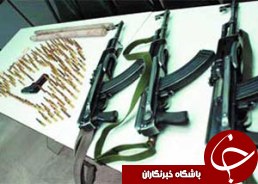 پلیس انتظامی فروشندگان سلاح گرم را غافگیر کرد