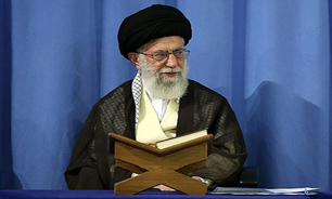 حضرت آیت الله خامنه‌ای: صوت خوش مقدمه القای مفاهیم قرآنی است/ قاری به مفاهیم آیات از عمق جان باور داشته باشد