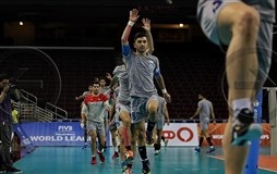 تمرینی شاداب از ملی پوشان والیبال