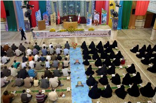 همایش بزرگ قرآنیان در حسینیه اعظم زنجان