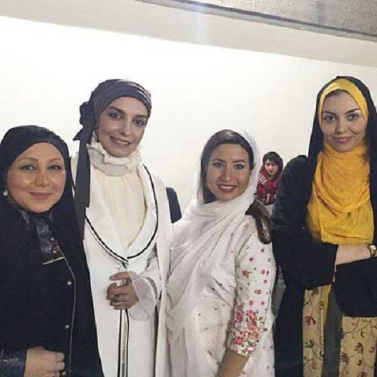 آزاده نامداری و فرزاد حسنی در یک مراسم سینمایی! + تصویر