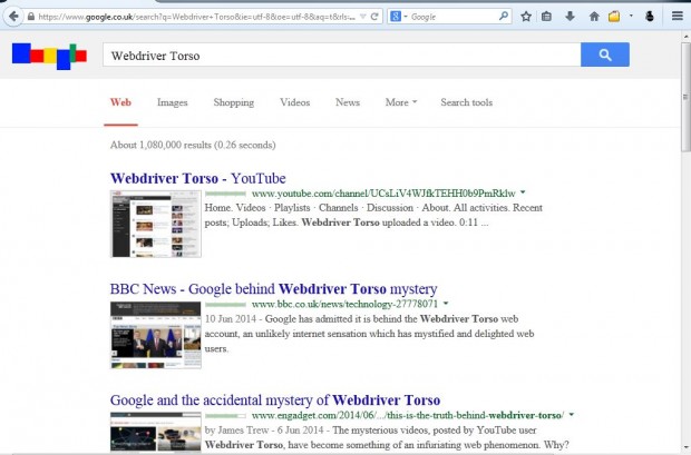 Webdriver torso