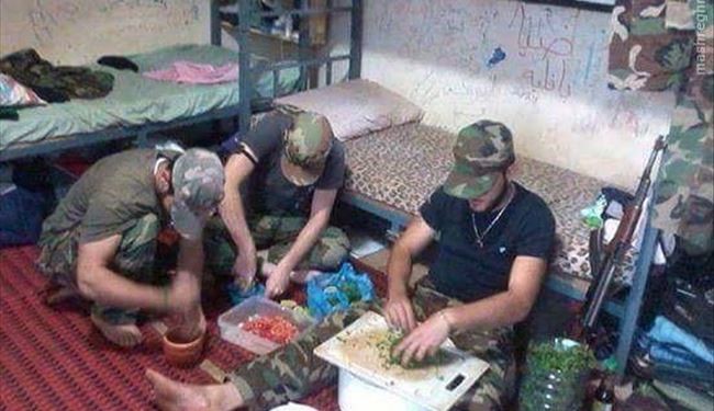 استقبال رزمندگان حزب&zwnj;الله از ماه رمضان در جبهه القلمون+ تصاویر