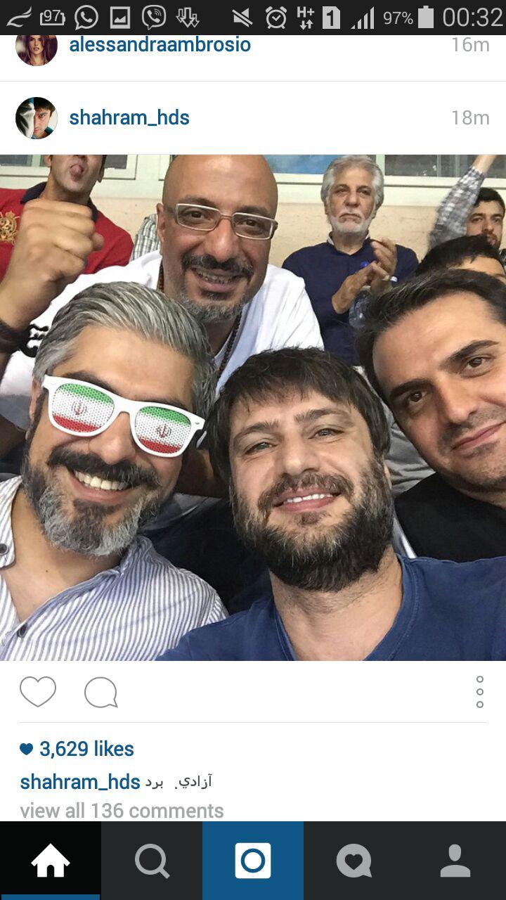 واکنش هنرمندان و ورزشکاران به پیروزی مقتدرانه ایران + عکس