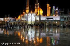 رونمایی از کتیبه بالای محراب شبستان حرم حضرت فاطمه معصومه(س)