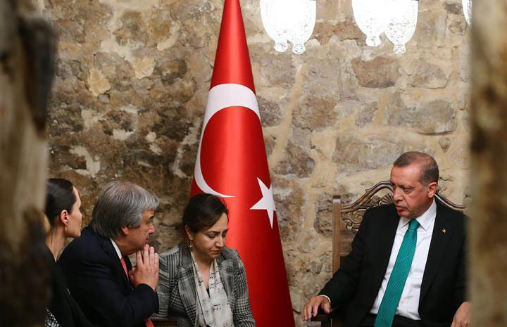 دیدار آنجلینا جولی با اردوغان+عکس