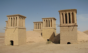 تنها آب انبار هفت بادگیر دنیا در یزد