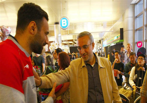 سرو قامتان ایران به لس آنجلس رسیدند