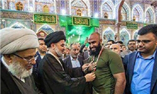 از ابو عزرائیل در کربلا تکریم شد