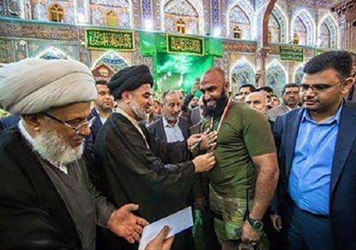 از ابو عزرائیل در کربلا تکریم شد