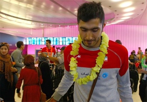 تیم ملی والیبال ایران وارد لس آنجلس شد+عکس