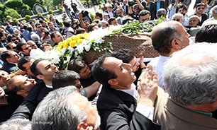 مراسم تشییع پیکر "مهران دوستی" + فیلم