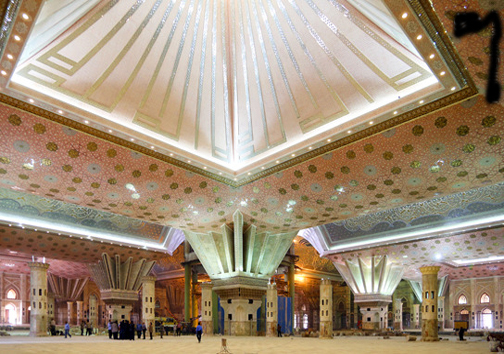 ضریح و بازسازی آستان مقدس امام (ره)